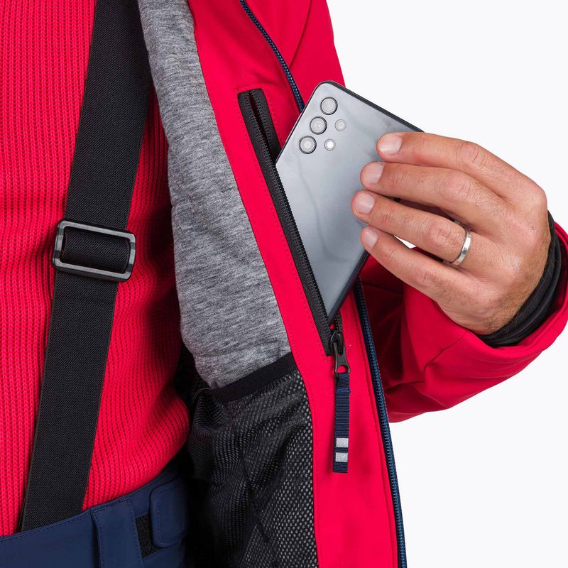 Мъжко скиорско яке Rossignol Cieloalto Jkt sports red 13