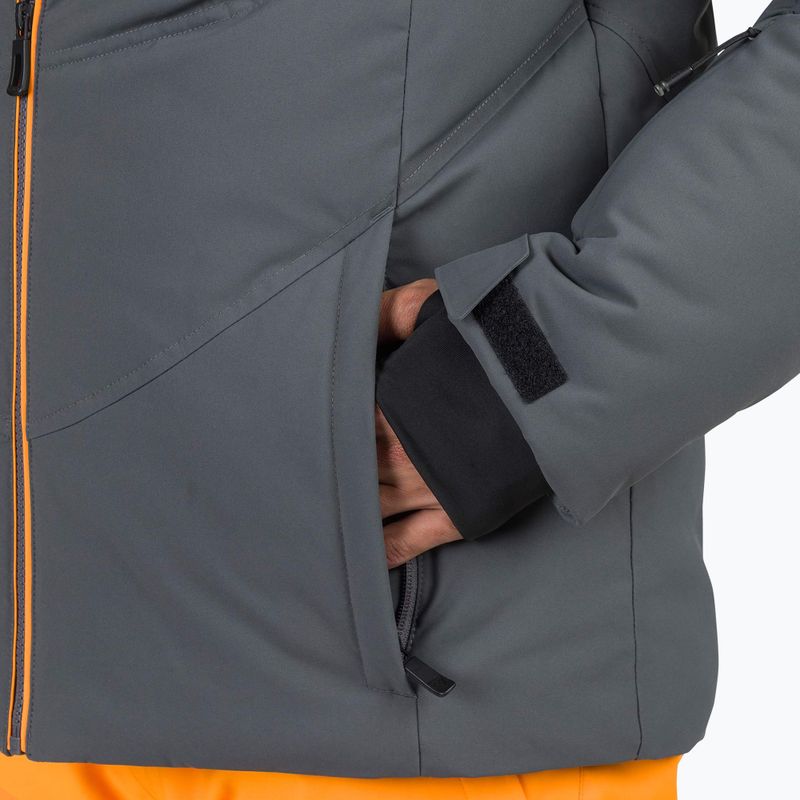 Мъжко скиорско яке Rossignol Siz onyx grey 9