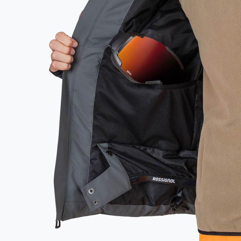 Мъжко скиорско яке Rossignol Siz onyx grey 14