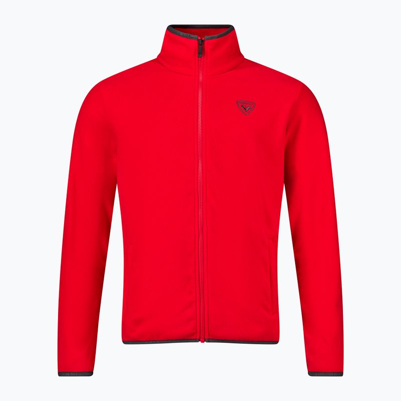 Мъжки суитшърт Rossignol Strawpile Fleece Fz sports red 6