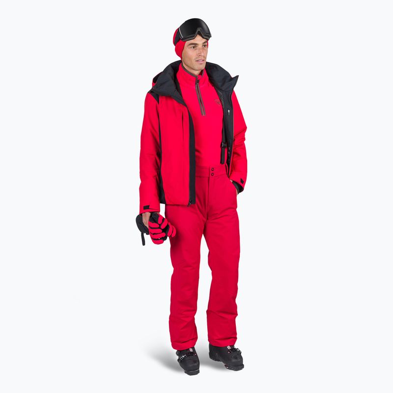 Мъжки суитшърт Rossignol Strawpile Fleece Hz sports red 2