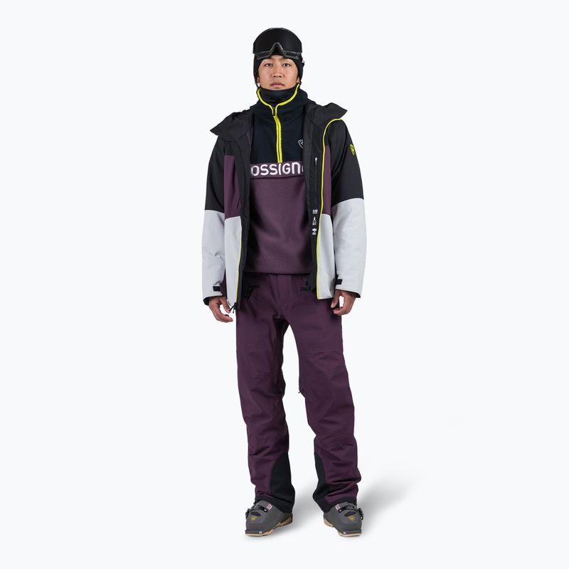 Мъжки скиорски панталони Rossignol Evader mulberry 2