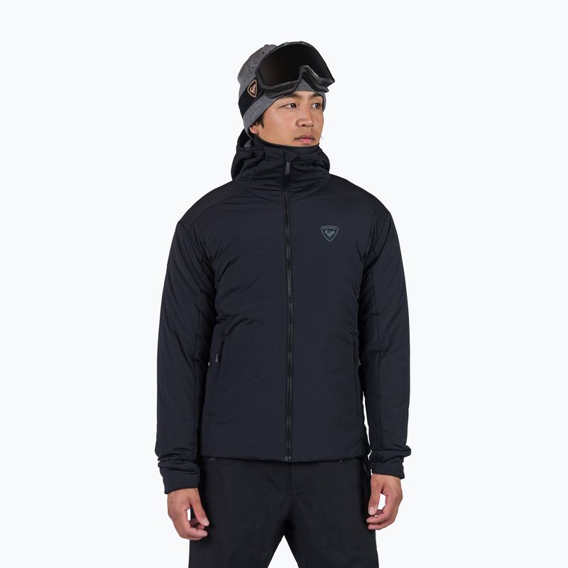 Мъжко скиорско яке Rossignol Opside Hoodie warm black