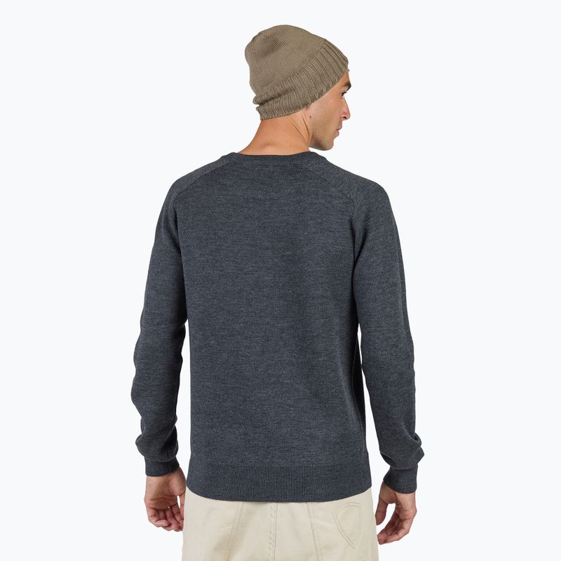 Мъжки пуловер Rossignol Jacquard Crew Neck onyx grey 3