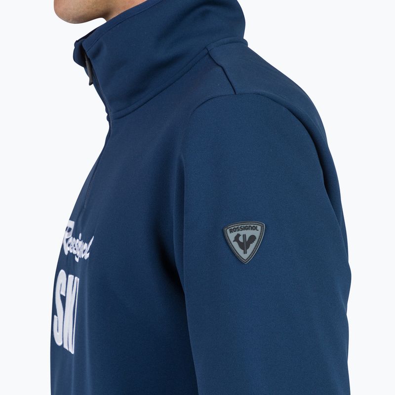 Мъжки суитшърт Rossignol Signature Ski Hz Fleece dark navy 5