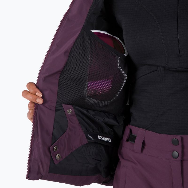 Дамско ски яке Rossignol Staci Pearly Jkt mulberry 8