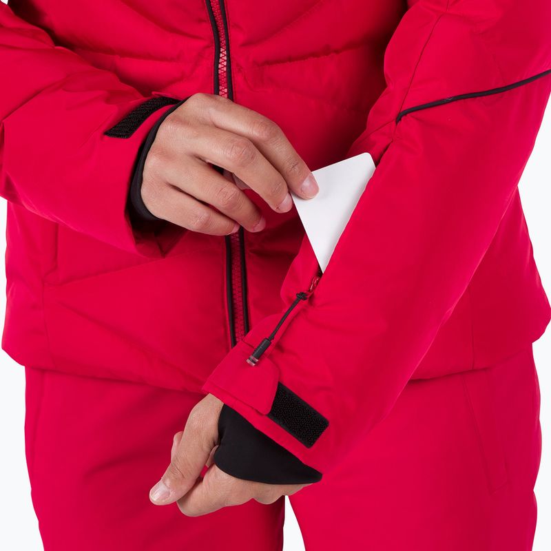 Дамско ски яке Rossignol Staci Pearly Jkt ruby red 11