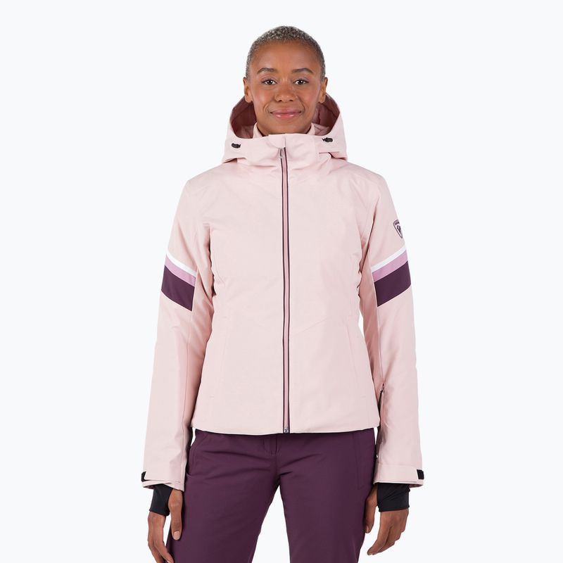 Дамско ски яке Rossignol Strawpile Jkt powder pink