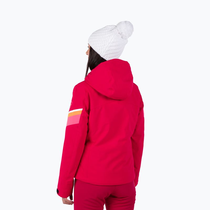 Дамско ски яке Rossignol Strawpile Jkt ruby red 3