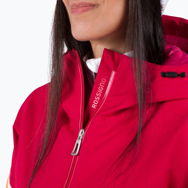 Дамско ски яке Rossignol Strawpile Jkt ruby red 7