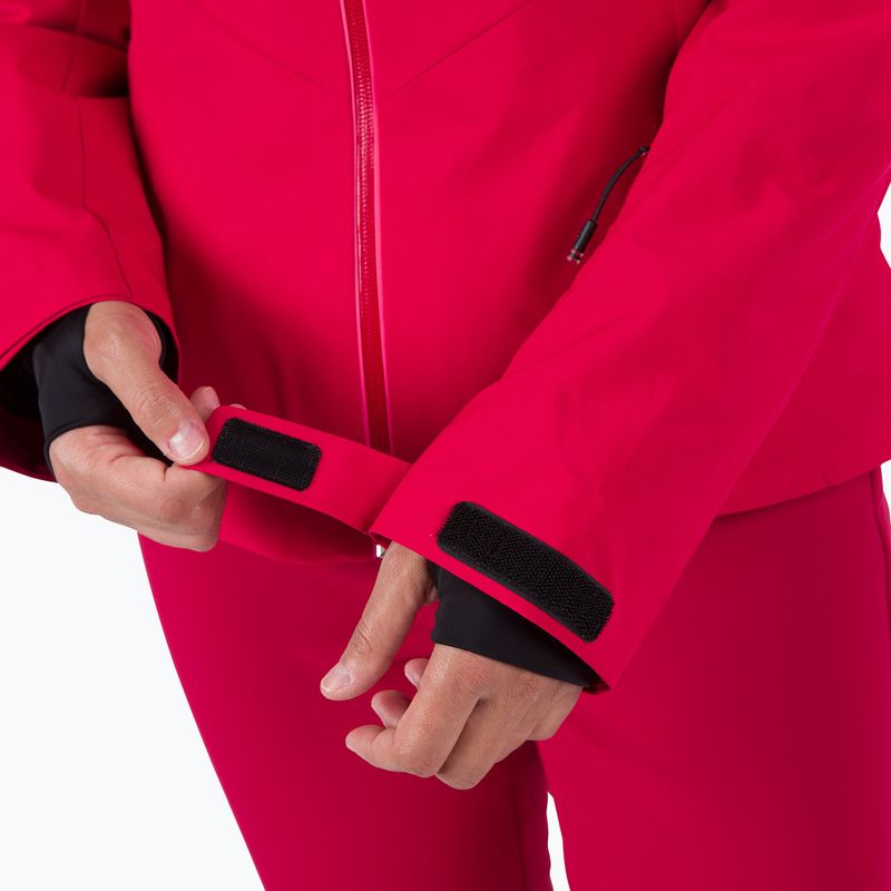 Дамско скиорско яке Rossignol Strawpile Jkt ruby red 10