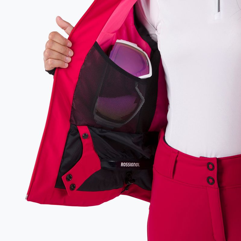 Дамско ски яке Rossignol Strawpile Jkt ruby red 13