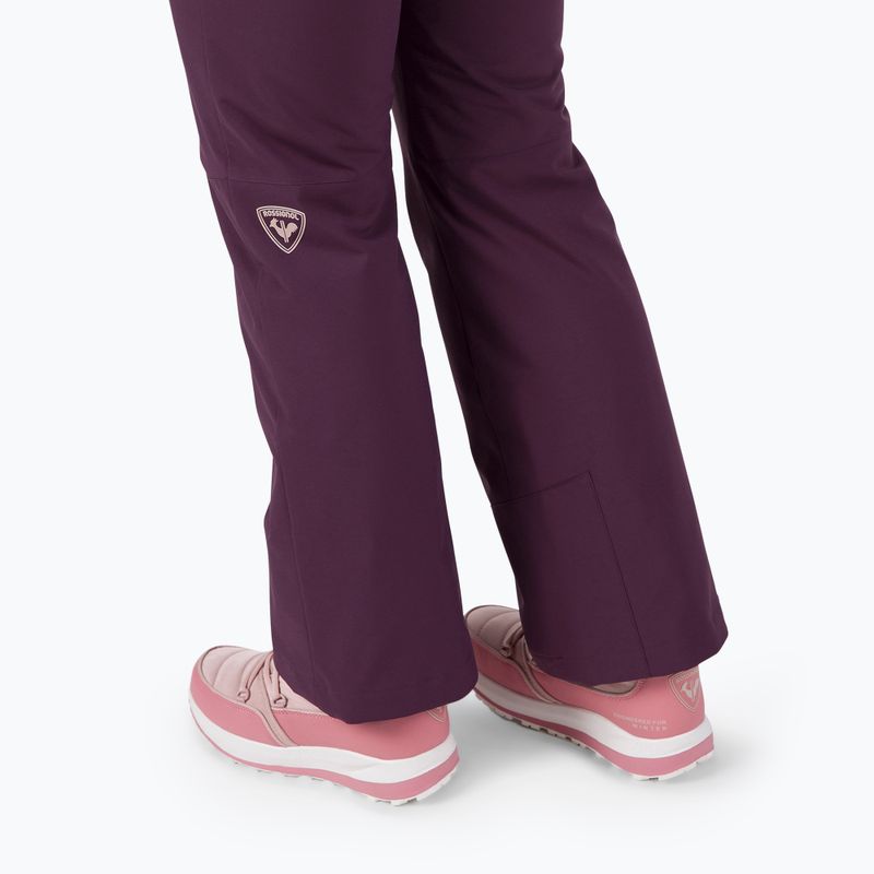 Дамски скиорски панталони Rossignol Staci mulberry 6