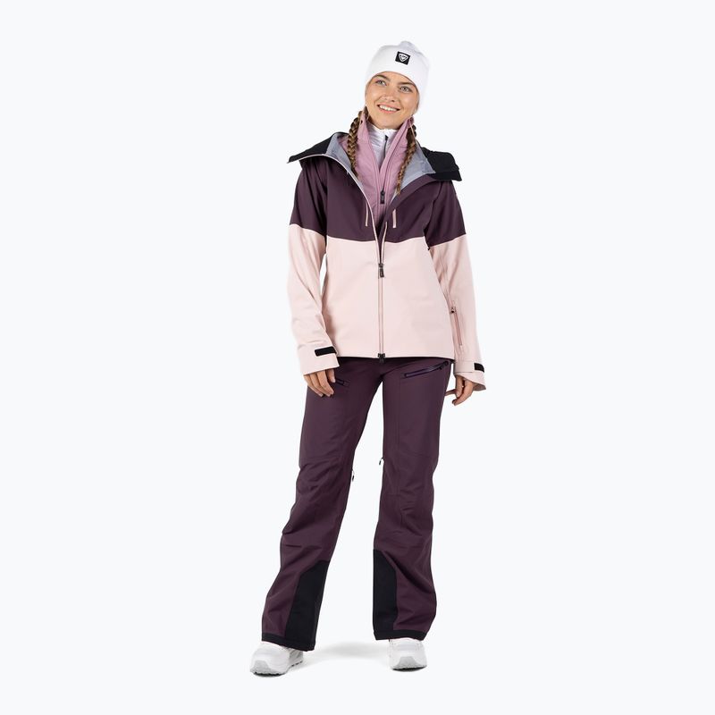 Дамско скиорско яке Rossignol Rallybird mulberry 2