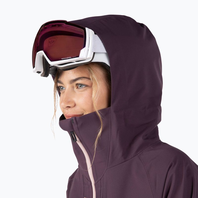 Дамско скиорско яке Rossignol Rallybird mulberry 5