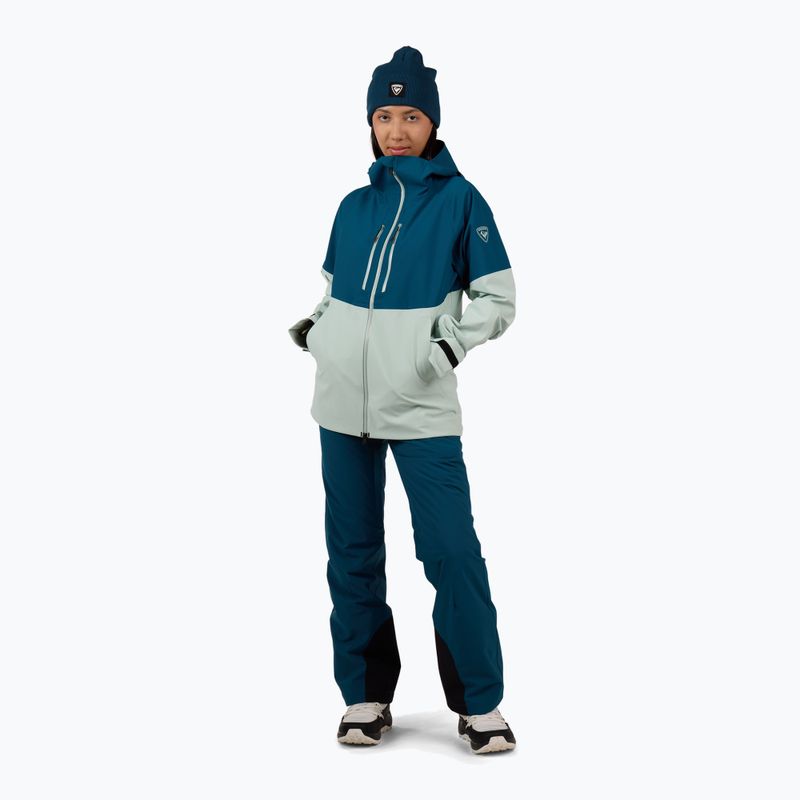 Дамско скиорско яке Rossignol Rallybird deep lake 2