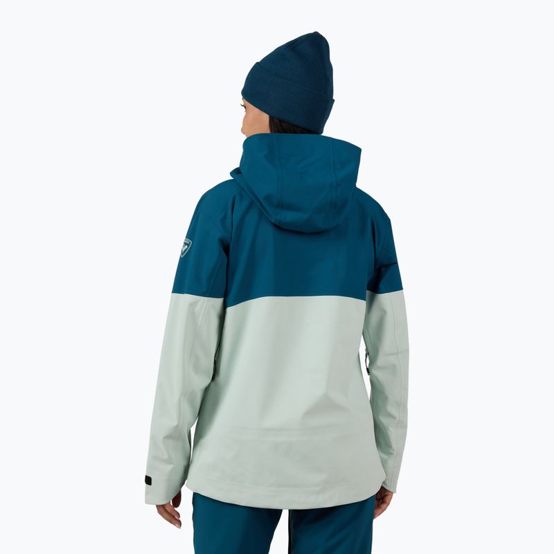 Дамско скиорско яке Rossignol Rallybird deep lake 3