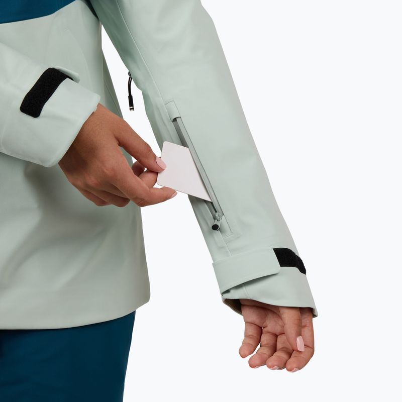 Дамско скиорско яке Rossignol Rallybird deep lake 10