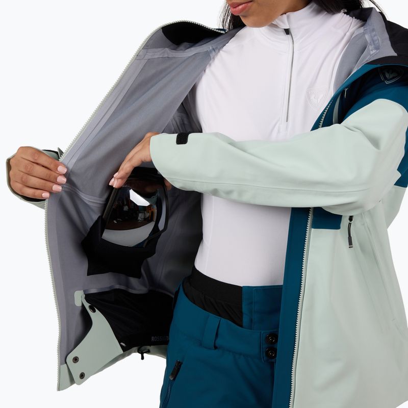 Дамско скиорско яке Rossignol Rallybird deep lake 11