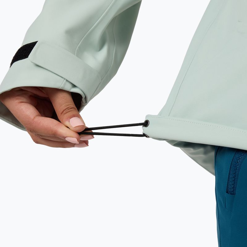 Дамско скиорско яке Rossignol Rallybird deep lake 15