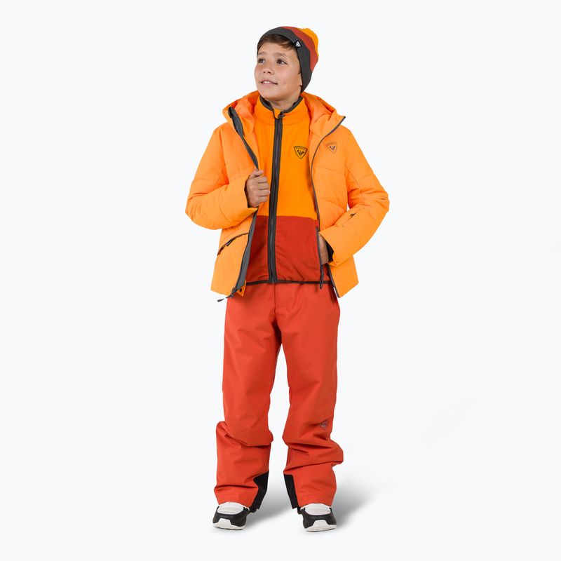 Детски суитшърт Rossignol Jr Strawpile Fleece Fz sunburst 2