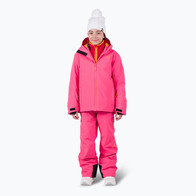 Детско ски яке Rossignol Jr Strawpile tea rose 2