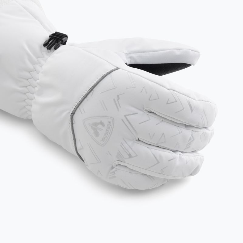 Дамски скиорски ръкавици Rossignol Temptation Impr G white 4