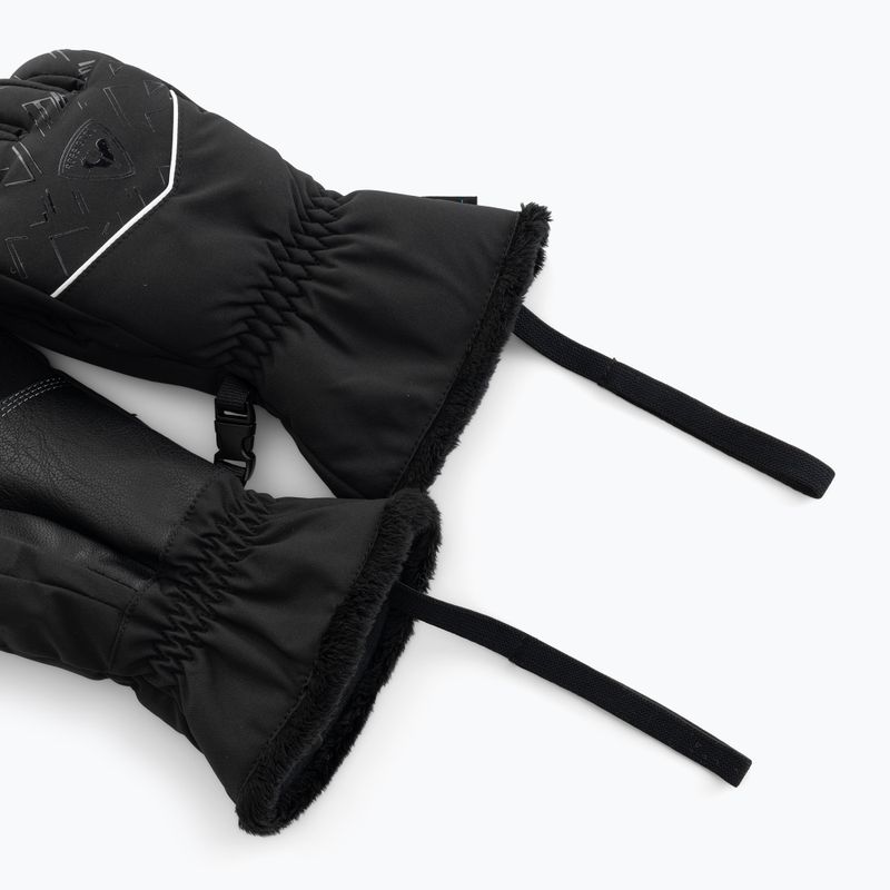 Дамски скиорски ръкавици Rossignol Temptation Impr G black 5