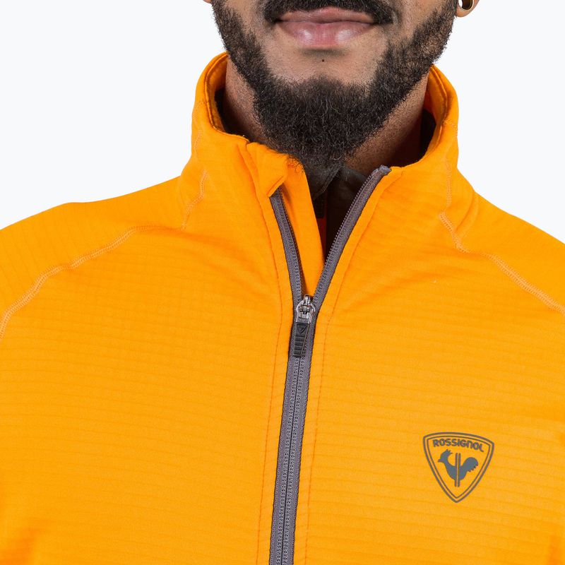 Мъжки суитшърт Rossignol Blackside Fleece Fz sunburst 4