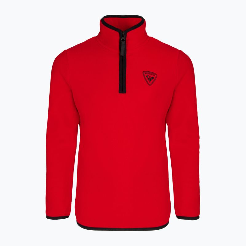 Rossignol Jr Strawpile Fleece Fz спортен червен детски суитшърт