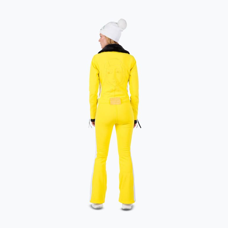 Дамски скиорски гащеризон Rossignol Sublim Insulated Overall true yellow 2