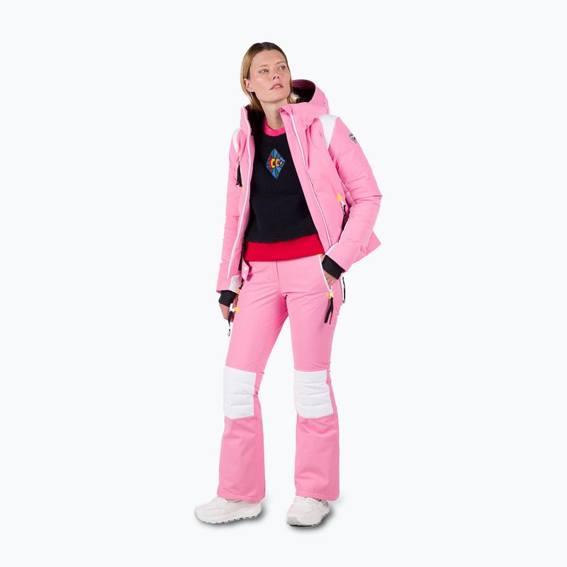 Дамски ски панталони Rossignol Pilot Str new pink 2