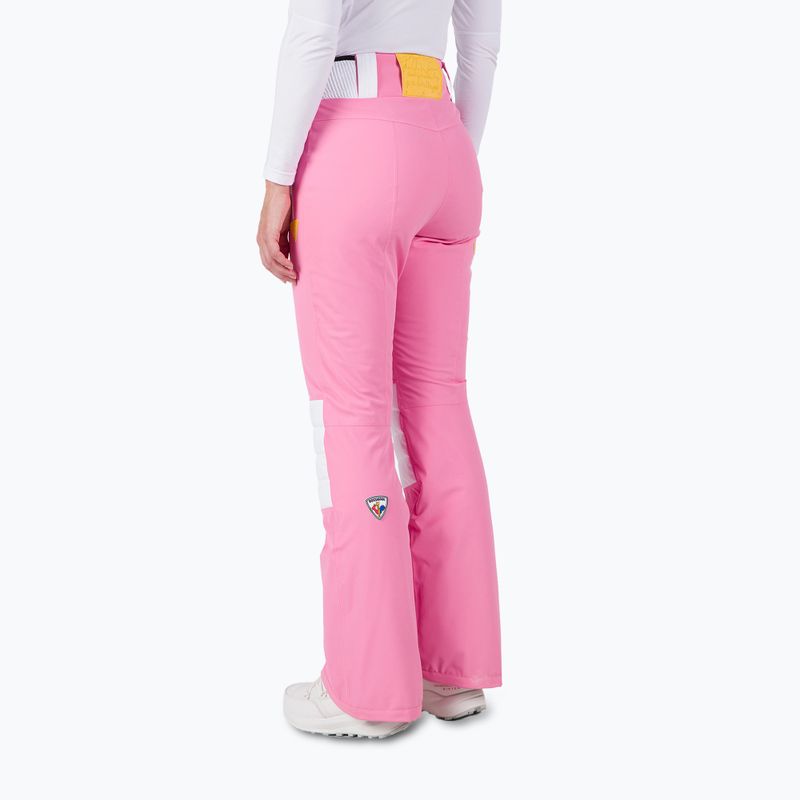 Дамски ски панталони Rossignol Pilot Str new pink 3