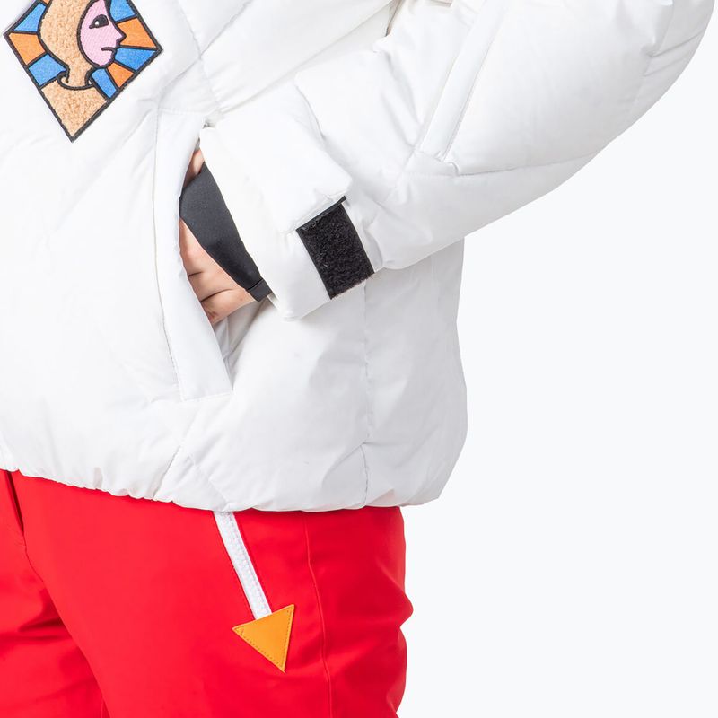 Дамско скиорско яке Rossignol Lumy Down Bomber white 8