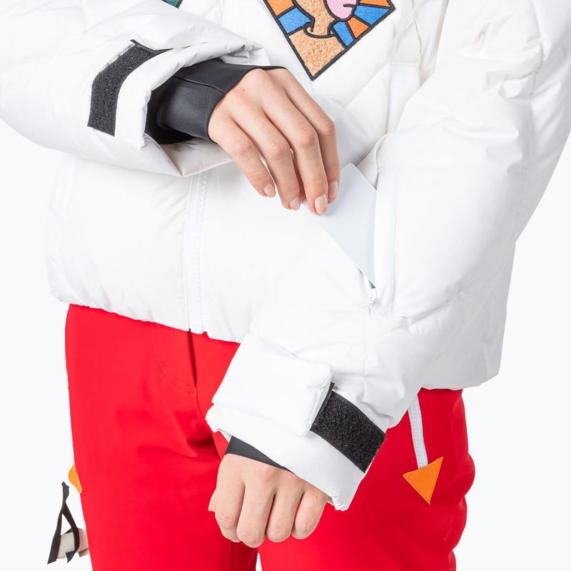 Дамско скиорско яке Rossignol Lumy Down Bomber white 10