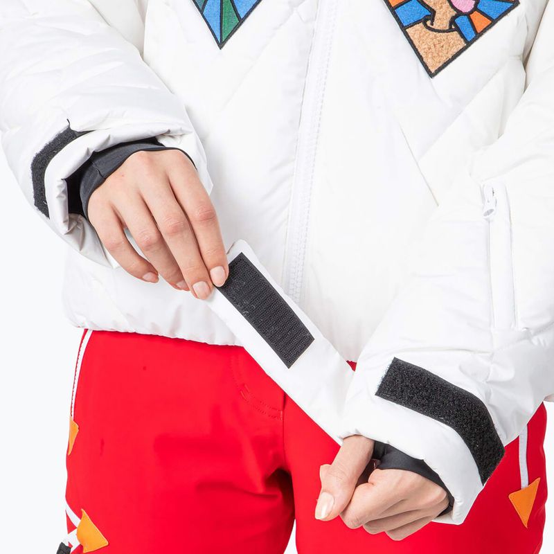 Дамско скиорско яке Rossignol Lumy Down Bomber white 11