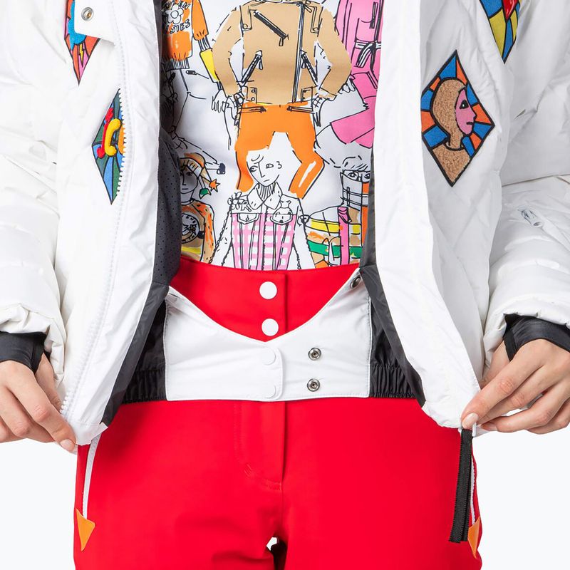 Дамско скиорско яке Rossignol Lumy Down Bomber white 14