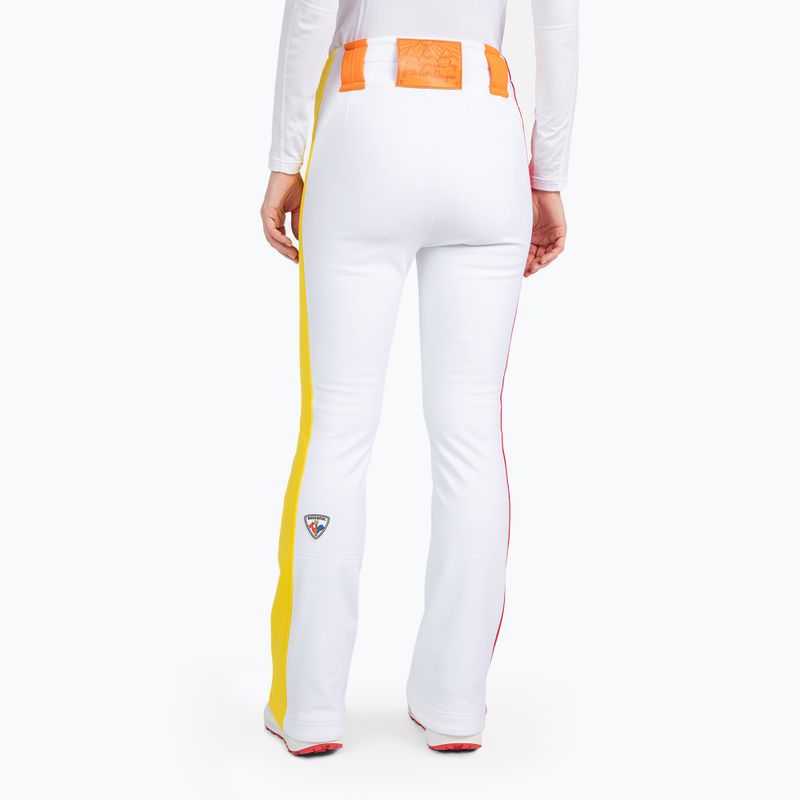 Дамски скиорски панталони Rossignol Sirius Softshell white 3