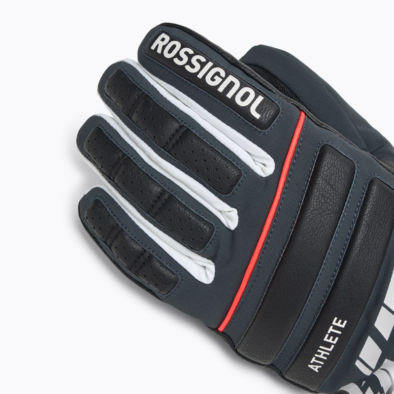 Мъжки скиорски ръкавици Rossignol Hero Master Impr G onyx grey 5