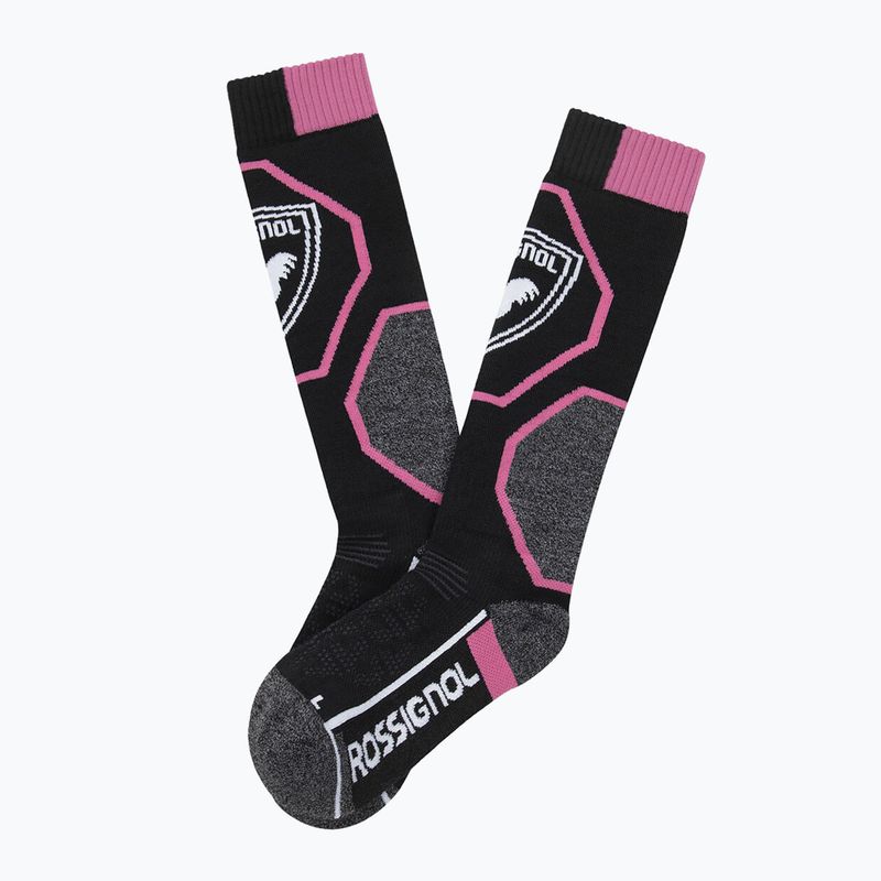 Детски скиорски чорапи Rossignol Jr Speed Comfort tea rose