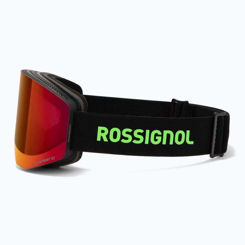Скиорска маска Rossignol Otava Hero black/persimon/pink 5