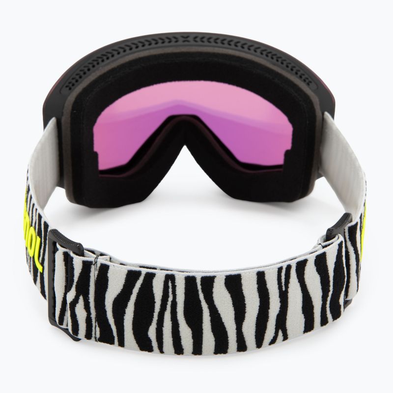 Скиорска маска Rossignol Otava zebra/purple 3