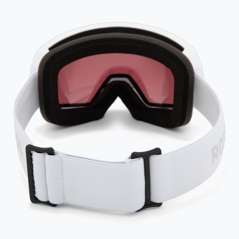 Скиорска маска Rossignol Izar white/pink 5