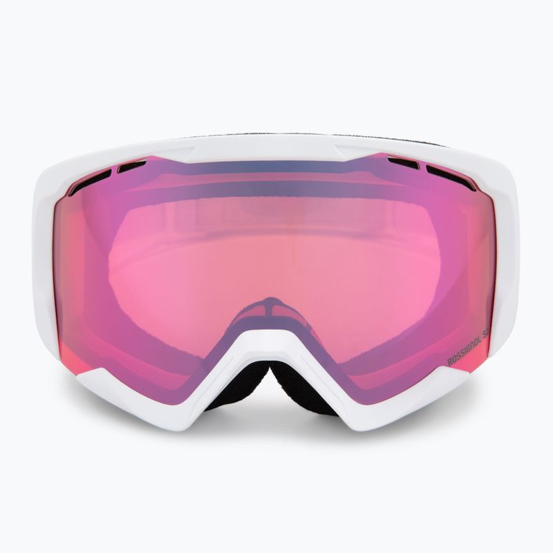 Скиорска маска Rossignol Spiral white/pink 2