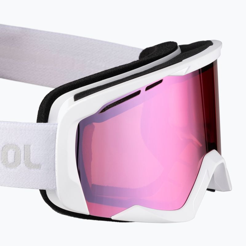 Скиорска маска Rossignol Spiral white/pink 3