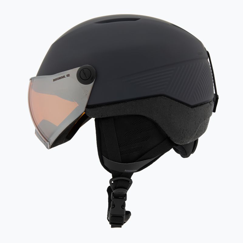 Скиорска каска Rossignol Fit Visor Impacts strato/orange silver 3