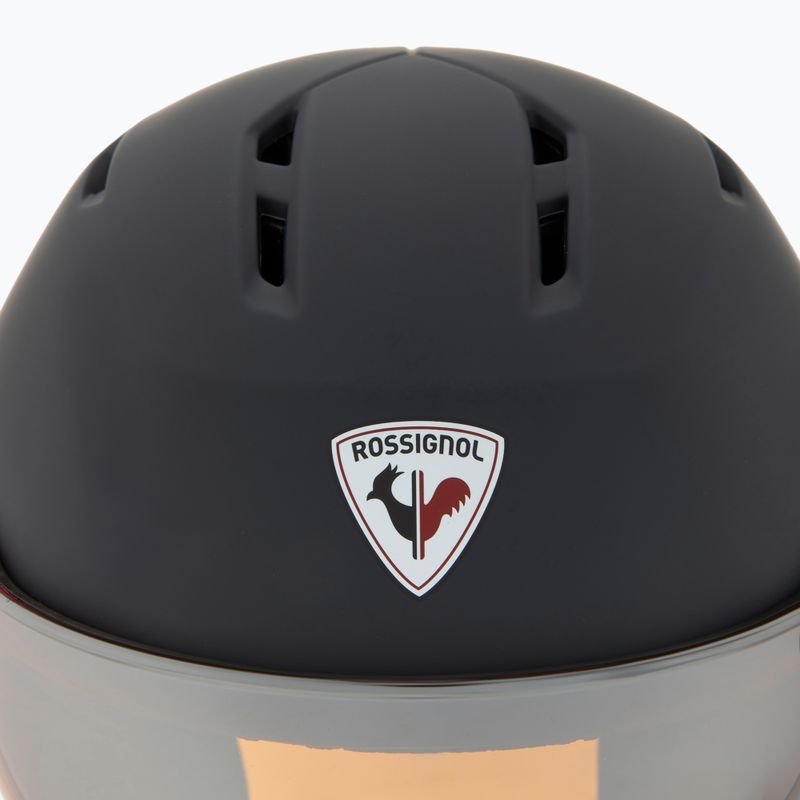 Скиорска каска Rossignol Fit Visor Impacts strato/orange silver 8
