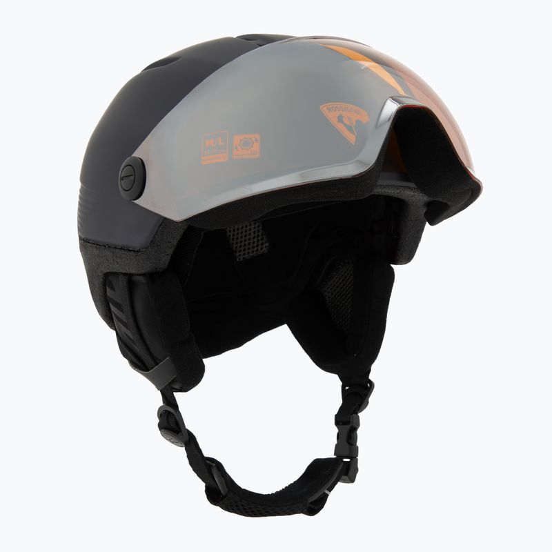 Скиорска каска Rossignol Fit Visor Impacts strato/orange silver 9