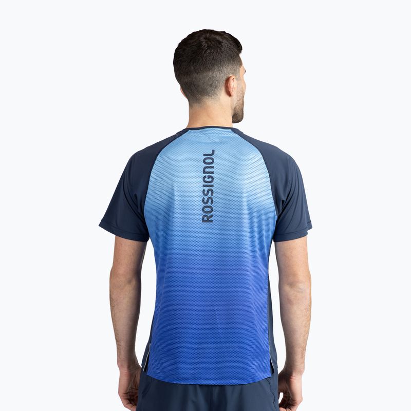 Мъжка тениска за бягане Rossignol Sapa Tee dark navy 3