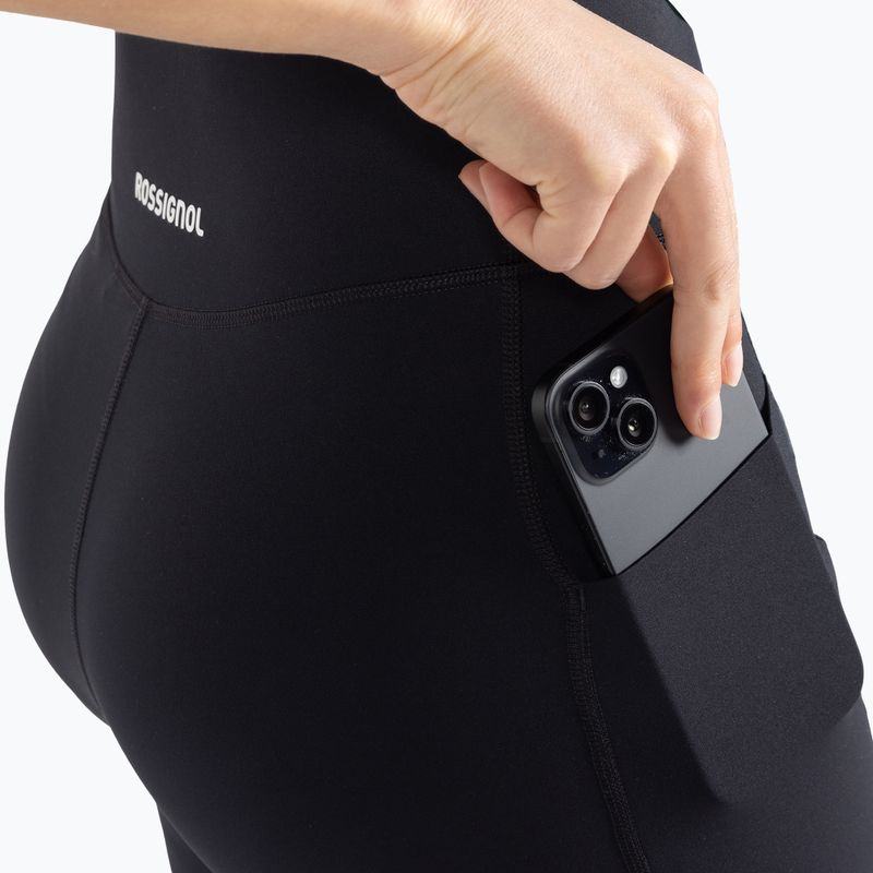 Дамски къси панталони за бягане Rossignol Sapa Tight black 4